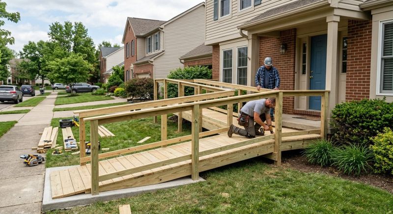 Porch Ramp Building Service