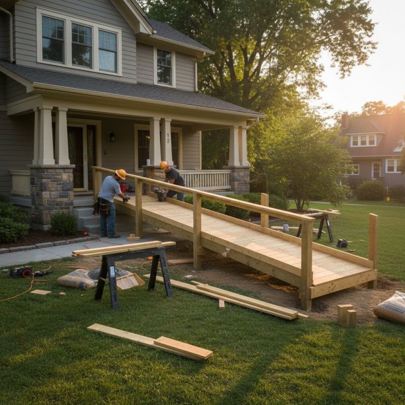 Porch Ramp Building