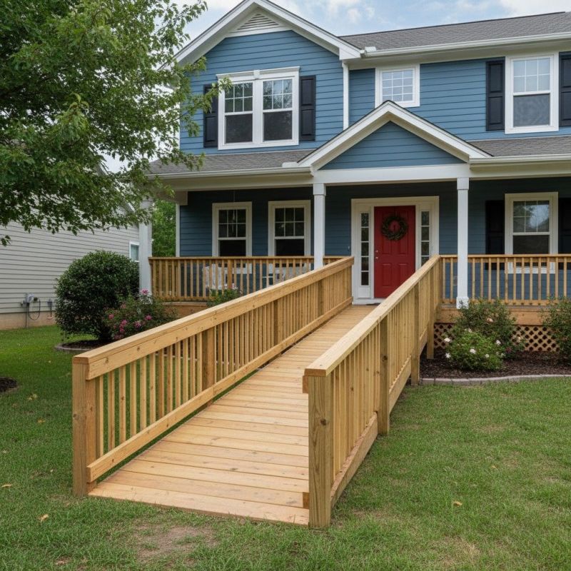 Porch Ramp Building